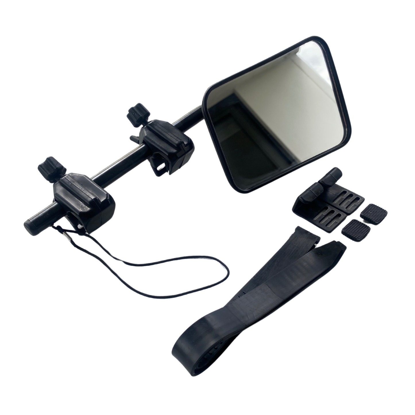Towing mirror clip-on adjustable mirrors for caravans and trailers