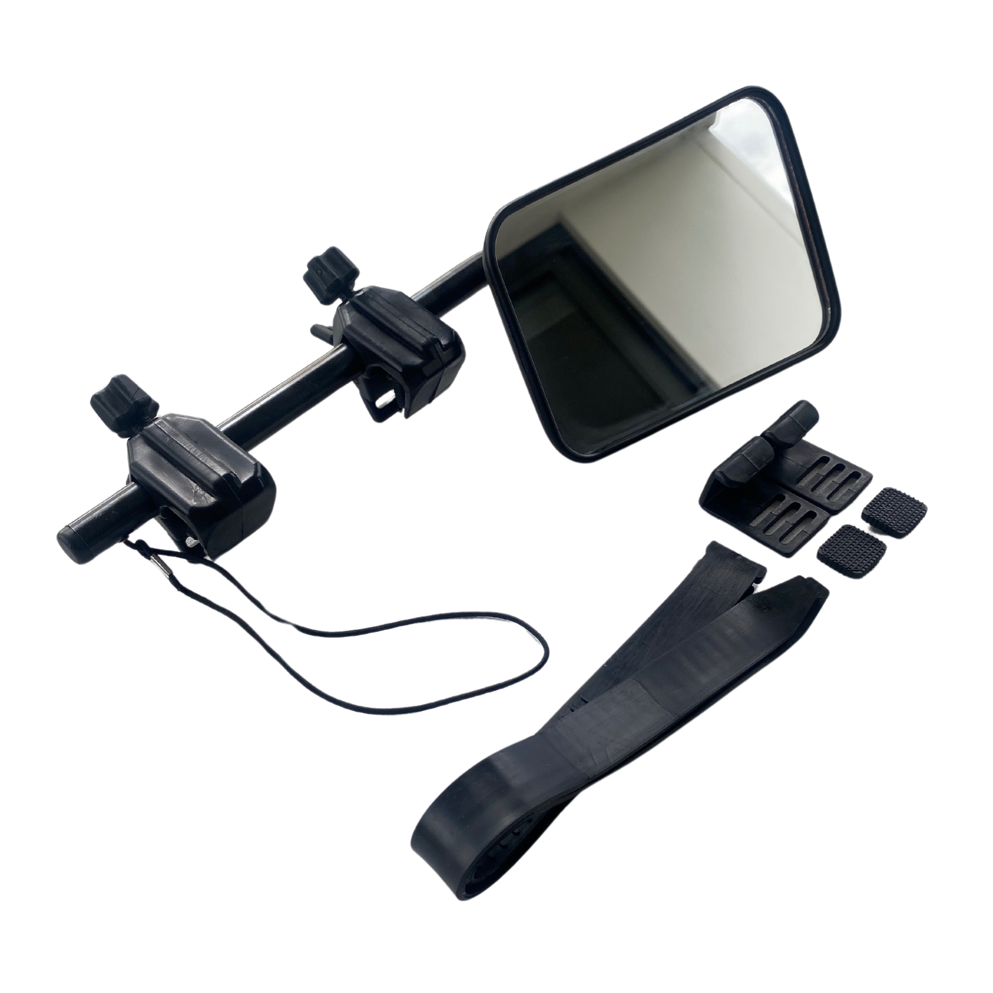Towing mirror clip-on adjustable mirrors for caravans and trailers