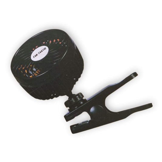 Fantastic 12V directional clip-on fan