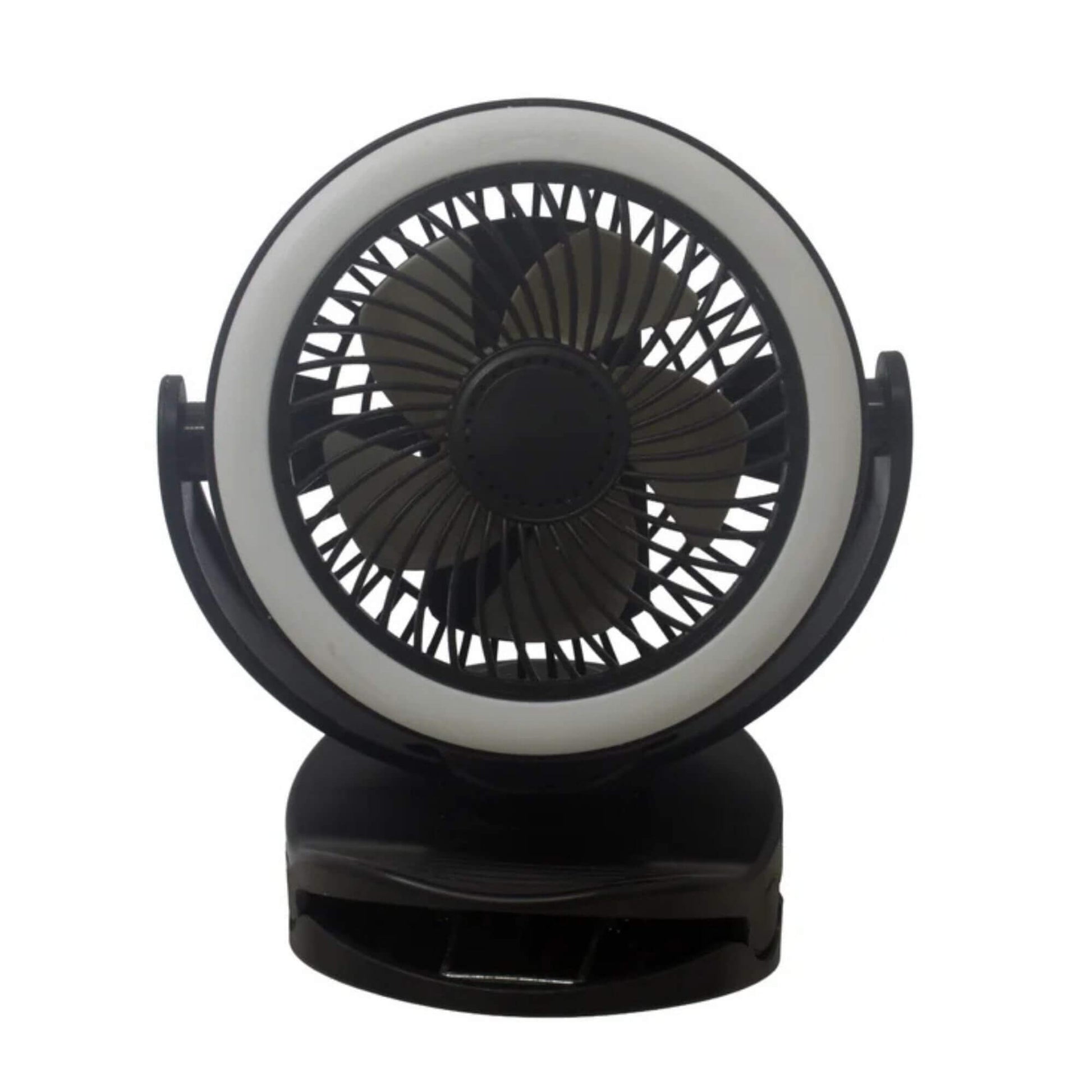 Fantastic rechargeable clip-on fan with LED light