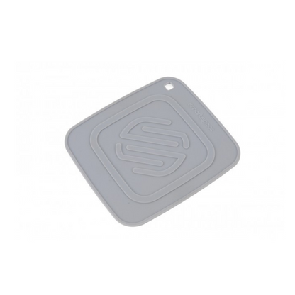 SmartSpace Frypan – non-stick square frypan with detachable handle and silicone mat for caravan cooking