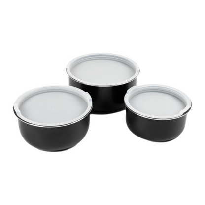 Easy Pack Stackable Smart Pots – non-stick cookware set with detachable handles and silicone lids