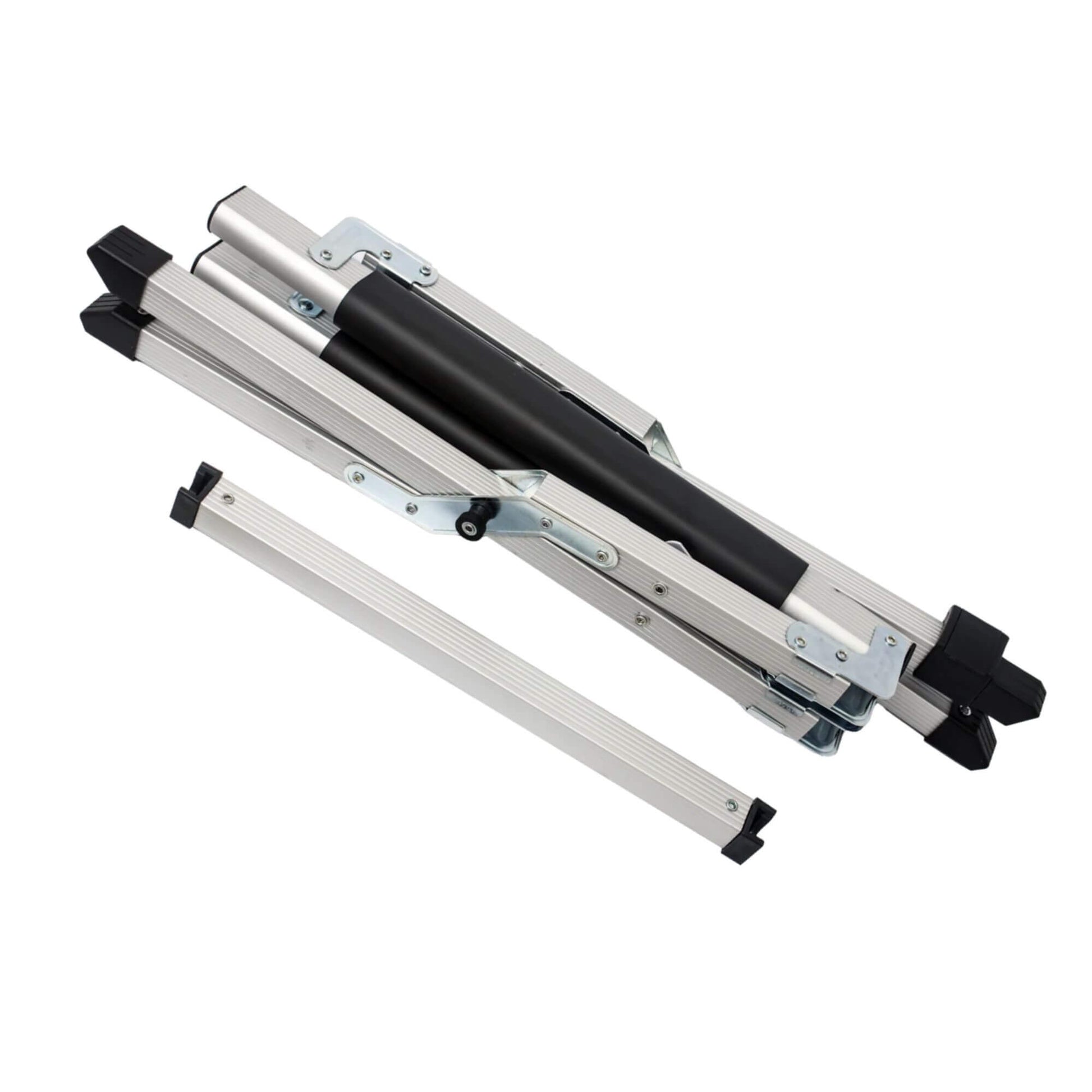 Folded fridge stand with adjustable height 