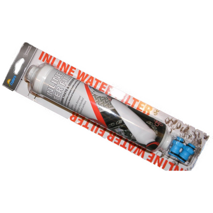 Explore WF43 Inline Water Filter with Nanosilver technology for caravans, boats, campers