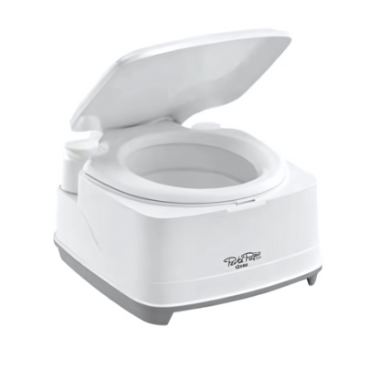 Thetford Porta Potti Qube 345 – Compact Medium Portable Toilet with Level Indicator
