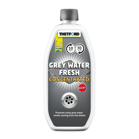 Thetford Grey Water Fresh Concentrated 800ml bottle for caravan grey water tank odour control