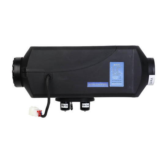 Autofocus 2KW Diesel Heater Kit with 5L Stainless Steel Tank – 12V Remote Control