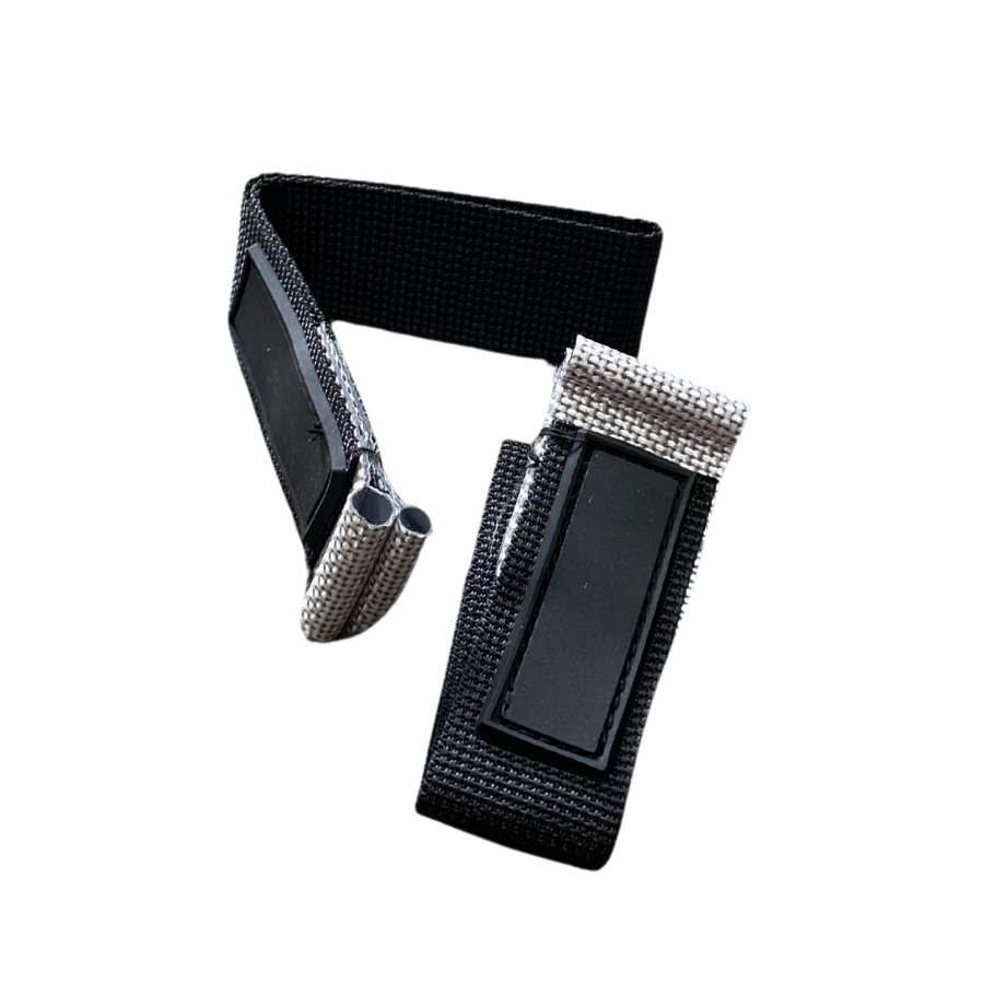 Awning tie down loop set with 6mm and 8mm sail track piping and heavy-duty loop for caravan awning stability