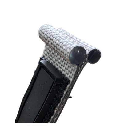 Awning tie down loop set with 6mm and 8mm sail track piping and heavy-duty loop for caravan awning stability