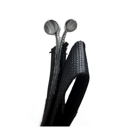 Awning tie down loop set with 6mm and 8mm sail track piping and heavy-duty loop for caravan awning stability