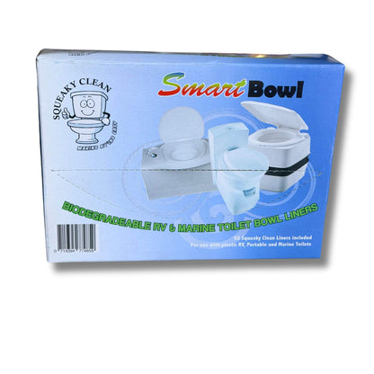 Smart Bowl RV Toilet Bowl Liners – 50 Pack