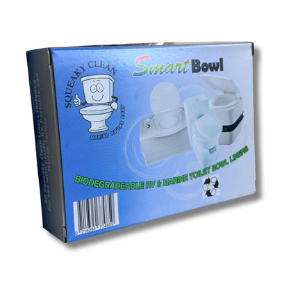 Smart Bowl RV Toilet Bowl Liners – 50 Pack