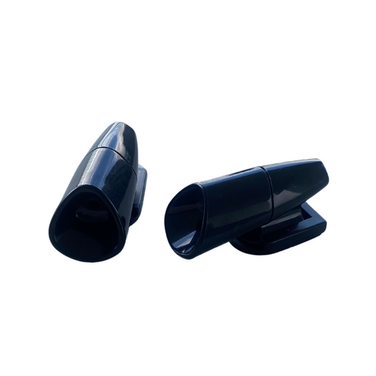Sonic detector set of 2 for vehicles to prevent animal collisions with high-frequency sound